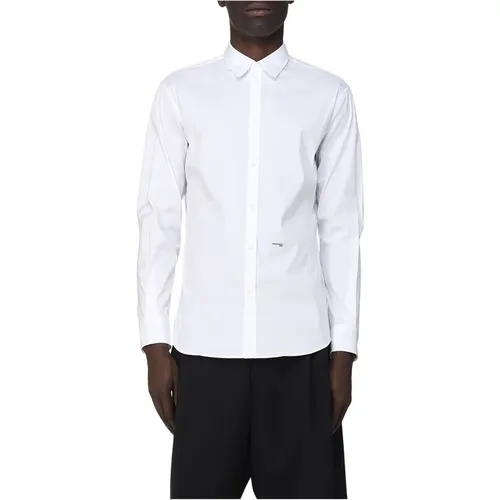 Elegant Formal Shirt Upgrade , male, Sizes: M - Dsquared2 - Modalova