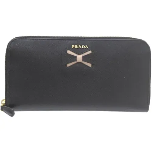 Pre-owned Leather wallets , female, Sizes: ONE SIZE - Prada Vintage - Modalova