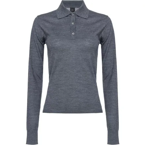 Grey Sweater Collection , female, Sizes: M, L, S - pinko - Modalova