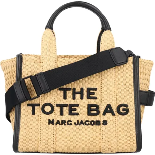 Raffia Small Tote Bag , female, Sizes: ONE SIZE - Marc Jacobs - Modalova