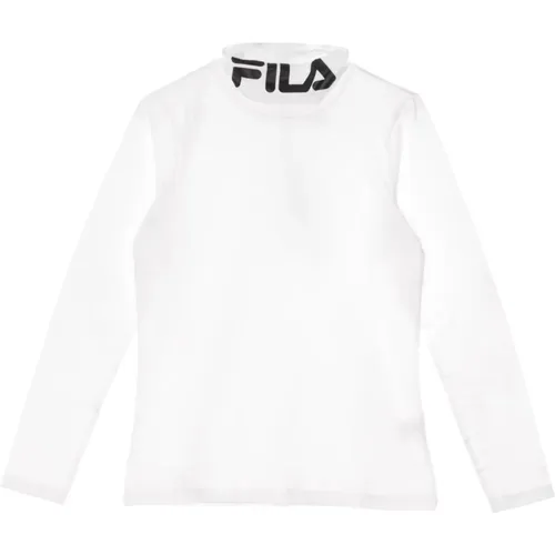 Long Sleeve Womens T-Shirt , male, Sizes: M, S, XS, L - Fila - Modalova