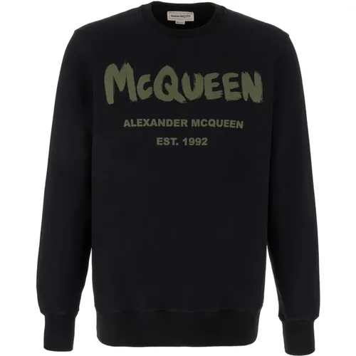 Stylische Sweatshirts für Männer und Frauen , Herren, Größe: L - alexander mcqueen - Modalova