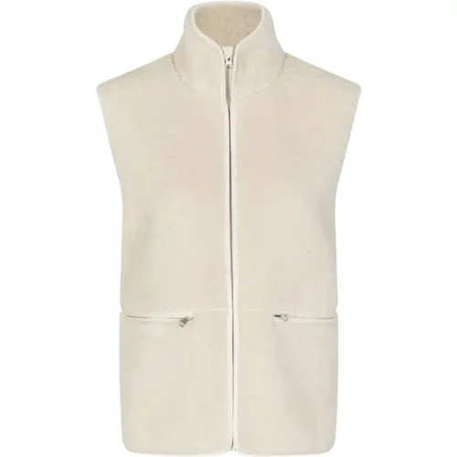 Fleece Zip-Up Vest , female, Sizes: XS, M, S - Samsøe Samsøe - Modalova