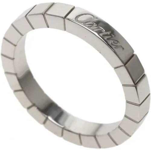 Pre-owned White Gold rings , female, Sizes: ONE SIZE - Cartier Vintage - Modalova