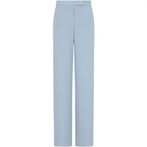 Clear High-Waisted Trousers , female, Sizes: S - Emporio Armani - Modalova