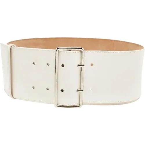 Pre-owned Leather belts , female, Sizes: ONE SIZE - Alexander McQueen Pre-owned - Modalova