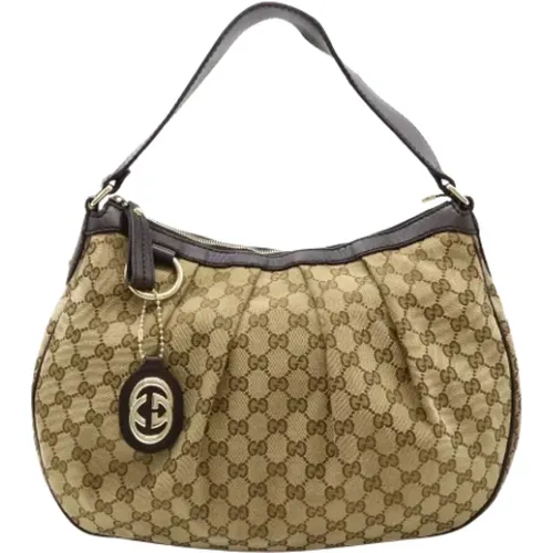 Pre-owned Canvas gucci-bags , female, Sizes: ONE SIZE - Gucci Vintage - Modalova