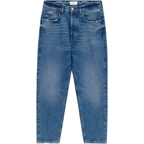 Gerades Jeans , Herren, Größe: W31 - Amish - Modalova