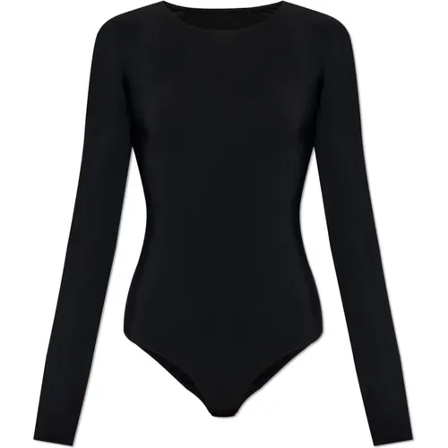 Long Sleeve Bodysuit , female, Sizes: L, S, M - MM6 Maison Margiela - Modalova
