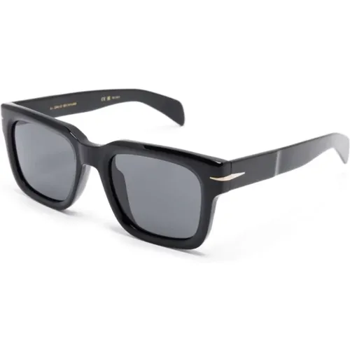 Schwarze Sonnenbrille mit Originalzubehör - Eyewear by David Beckham - Modalova