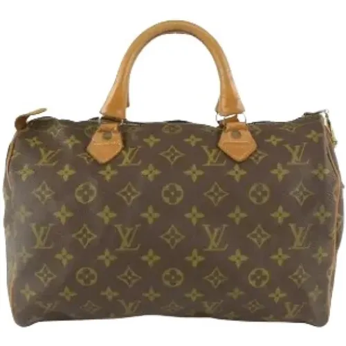 Pre-owned Monogram Speedy 30 Handbag , female, Sizes: ONE SIZE - Louis Vuitton Vintage - Modalova