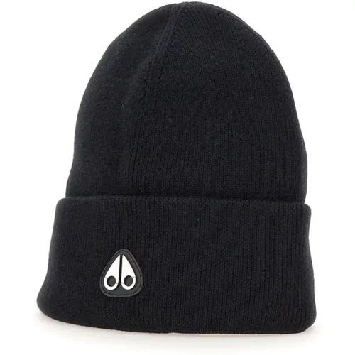 Winter Hats for Men , male, Sizes: ONE SIZE - Moose Knuckles - Modalova