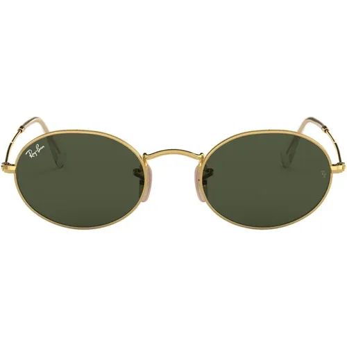 Vintage Oval Sonnenbrille mit Spiegelgläsern , unisex, Größe: 54 MM - Ray-Ban - Modalova