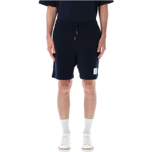 Mid Thigh Shorts with Red, White, Framing , male, Sizes: XL - Thom Browne - Modalova