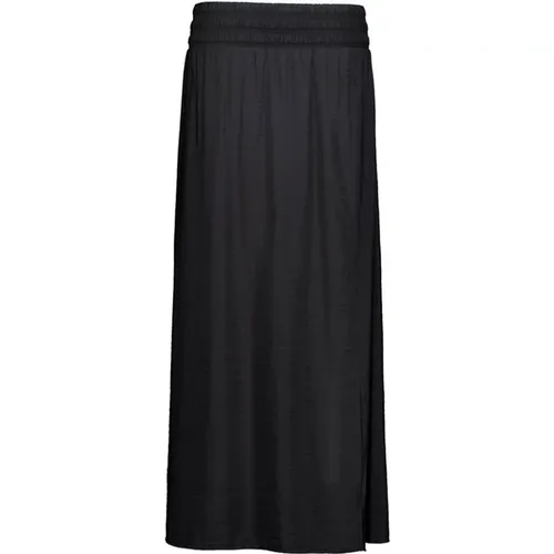 Elegant Maxi Skirt with Side Split , female, Sizes: S, M - Dante 6 - Modalova