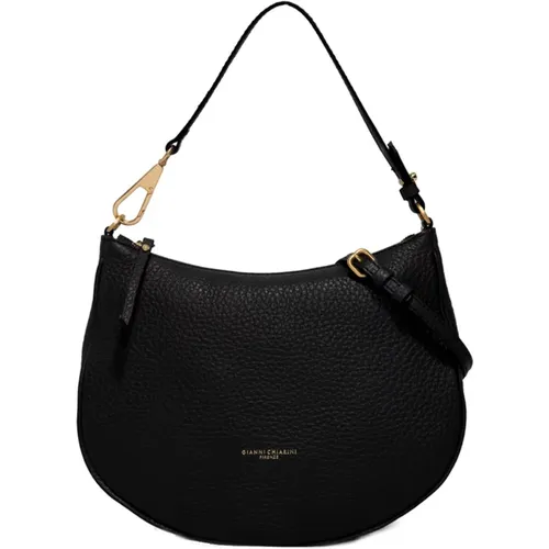 Brooke Damen Schwarze Lederhandtasche - Gianni Chiarini - Modalova