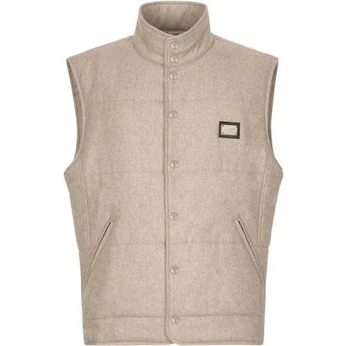 Stylish Vest with Unique Design , male, Sizes: 2XL, XL, M, L - Dolce & Gabbana - Modalova