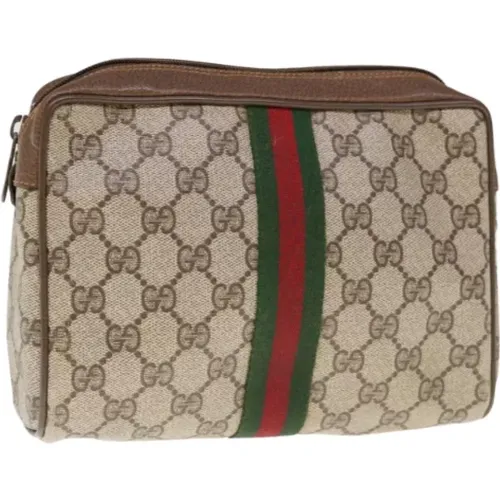 Pre-owned Leder clutches - Gucci Vintage - Modalova