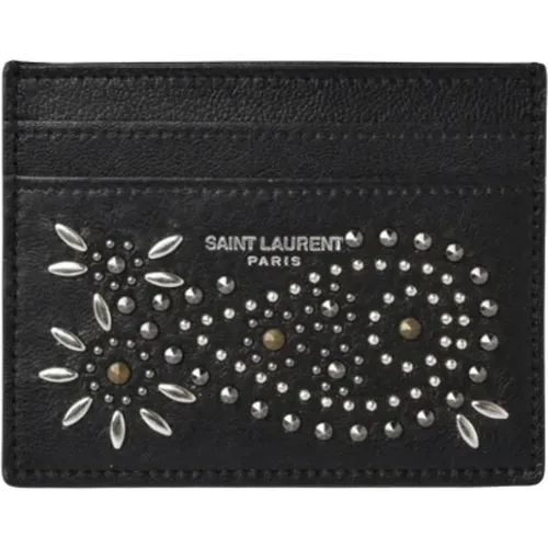 Pre-owned Leather wallets , female, Sizes: ONE SIZE - Yves Saint Laurent Vintage - Modalova