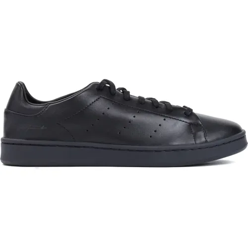 Leather Sneakers Round Toe , male, Sizes: 12 UK, 11 1/2 UK, 8 UK, 7 UK, 10 UK, 10 1/2 UK, 9 UK, 8 1/2 UK, 9 1/2 UK - Y-3 - Modalova