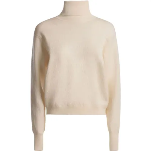 Textured Wool Roll-Neck Jumper , female, Sizes: M, 3XS, S, 2XS, XS - Bally - Modalova