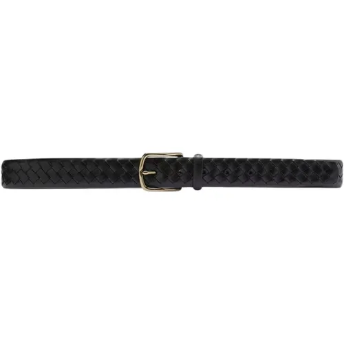 Stylish Leather Belt for Men , male, Sizes: 105 CM - Officine Creative - Modalova