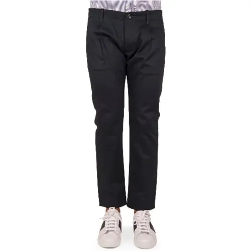 Fold Chinos , male, Sizes: L, M - Nine In The Morning - Modalova