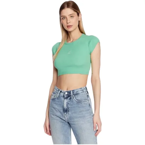 Ärmelloses Top , Damen, Größe: XL - Calvin Klein Jeans - Modalova