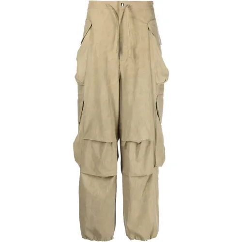 Cargo Hummus Trousers , male, Sizes: S, M, XS - Entire Studios - Modalova