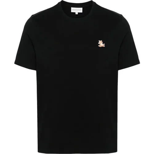 T-shirts and Polos , male, Sizes: S, M - Maison Kitsuné - Modalova