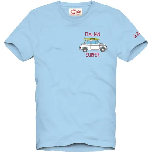 T-shirts and Polos , male, Sizes: XL, L, 2XL - MC2 Saint Barth - Modalova