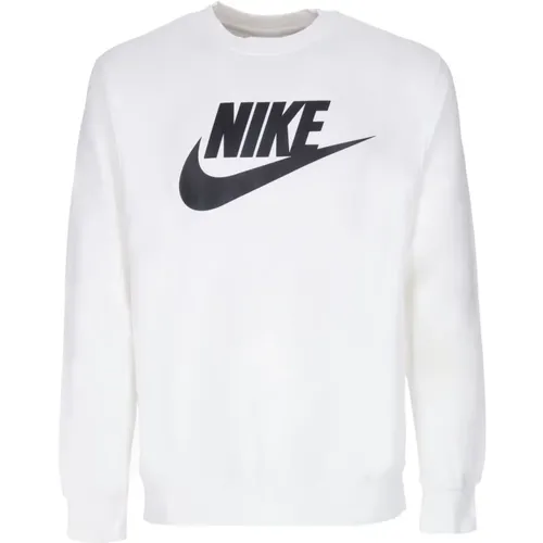 Sportswear Club Graphic Crewneck Sweatshirt , Herren, Größe: XL - Nike - Modalova
