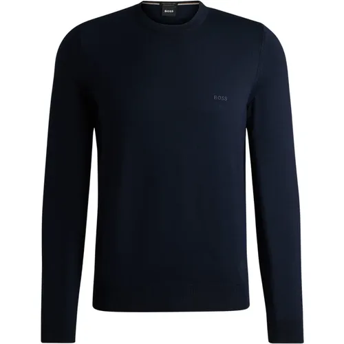 Crew Neck Sweater , male, Sizes: 2XL, XL, L - Hugo Boss - Modalova