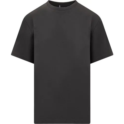 Schwarzes T-Shirt, Kurze Ärmel, Lockerer Schnitt,Klisches T-Shirt - Armarium - Modalova