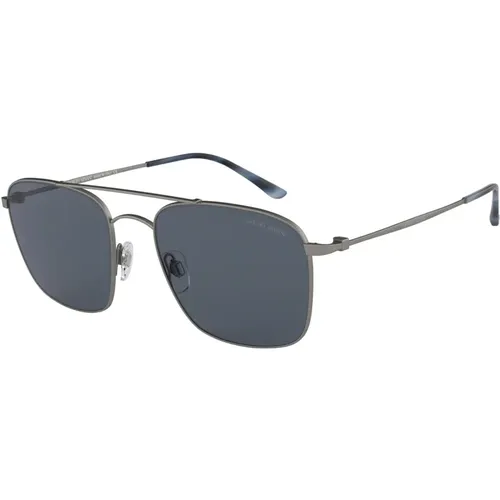 Sunglasses AR 6080 , male, Sizes: 55 MM - Giorgio Armani - Modalova