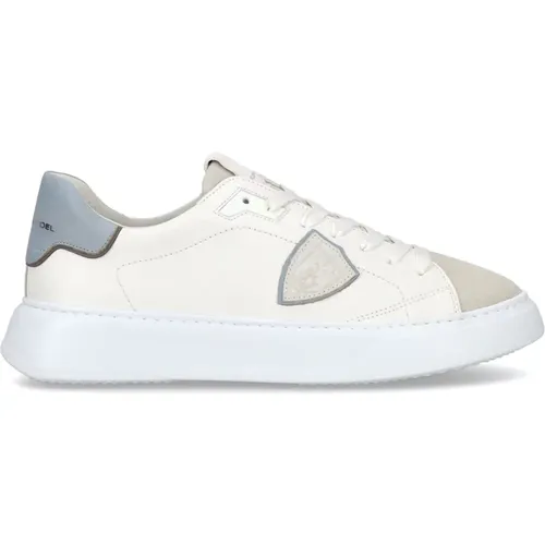 Sneakers Temple Tennis , Herren, Größe: 40 EU - Philippe Model - Modalova