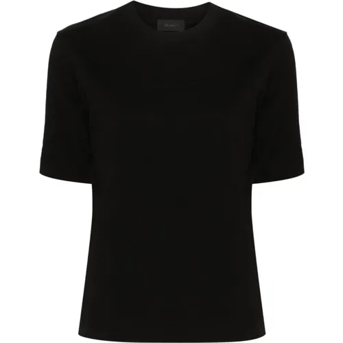 SS T-Shirt , female, Sizes: L, S, M - Moncler - Modalova