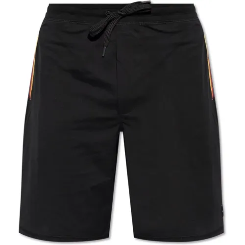 Logo-Patch-Shorts , Herren, Größe: S - Paul Smith - Modalova