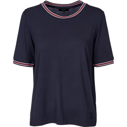 Women's Clothing T-Shirts & Polos Ss24 , female, Sizes: S, M, L - Fay - Modalova