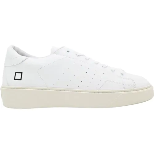 Leather Sneakers for Modern Men , male, Sizes: 11 UK - D.a.t.e. - Modalova