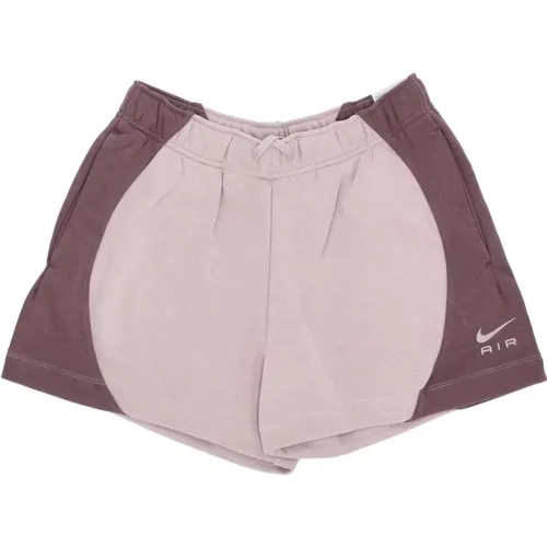 Fleece Shorts Sportbekleidung , Damen, Größe: M - Nike - Modalova