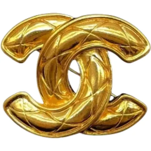 Pre-owned Metal chanel-jewelry , female, Sizes: ONE SIZE - Chanel Vintage - Modalova