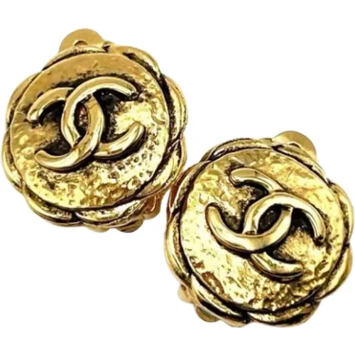 Pre-owned Metal chanel-jewelry , female, Sizes: ONE SIZE - Chanel Vintage - Modalova