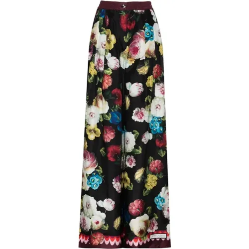 Stilvolle Weite Hosen für Frauen - Dolce & Gabbana - Modalova