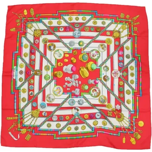 Pre-owned Silk scarves , female, Sizes: ONE SIZE - Hermès Vintage - Modalova