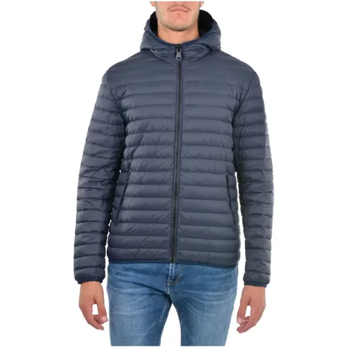 Blaue Originals Mäntel Leichte Herbstjacke , Herren, Größe: L - Colmar - Modalova