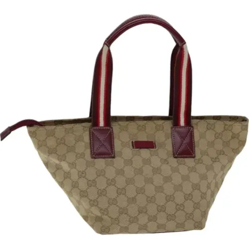 Pre-owned Canvas gucci-bags , female, Sizes: ONE SIZE - Gucci Vintage - Modalova