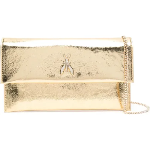 Fly Clutch Metallic Art. 8B5460L112 - PATRIZIA PEPE - Modalova