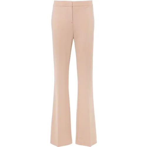 Flare-fit Braune Hose , Damen, Größe: XL - pinko - Modalova