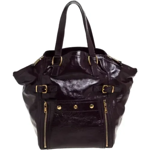 Pre-owned Leather totes , female, Sizes: ONE SIZE - Yves Saint Laurent Vintage - Modalova